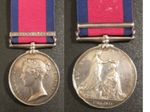 Medalla del soldado Francis Berrel.